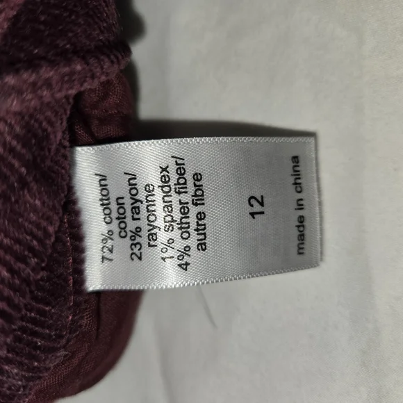 Maurices Deep Purple Button-Front Mini Skirt - Picture 4 of 4